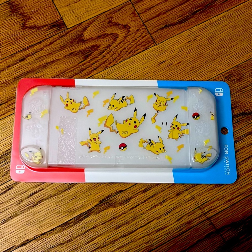 Pokémon Transparent Switch Case Japanese Anime